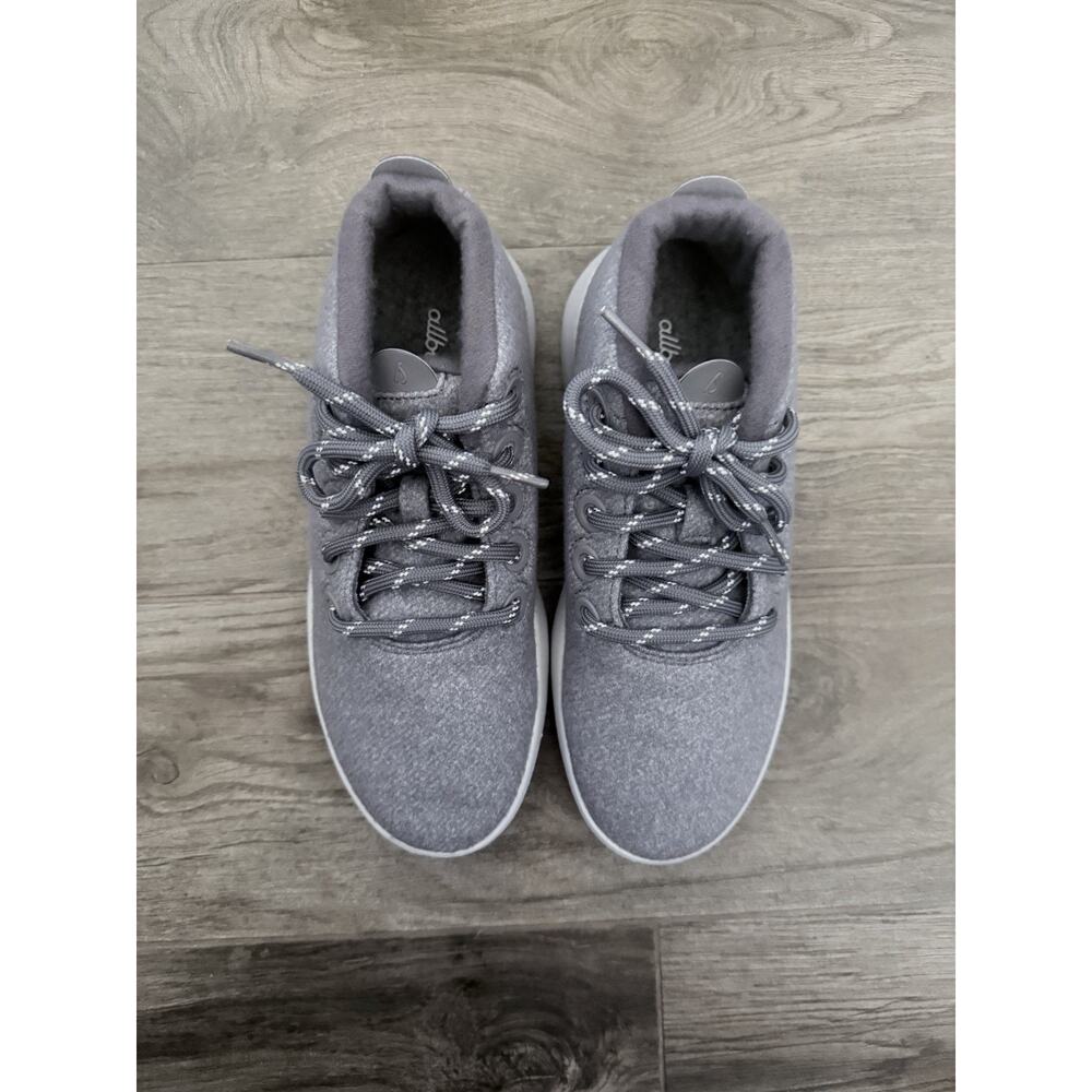 Allbirds Wool Runners Women's Size 7 Athletic Walking Shoes Gray/White New - Picture 2 of 10